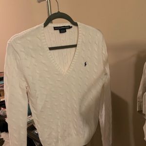 White Ralph Lauren Sweater
